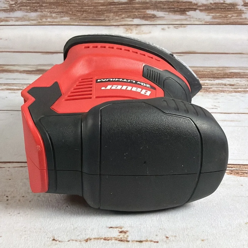 Bauer 20V Cordless Detail Sander 1919C-B Bare Tool Only Used